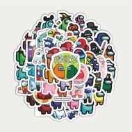 Sticker Pack Among Us Game Character Stickers | TUMBLR Sticker | LAPTOP Stickers for Suitcases and H