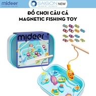 Mideer Magnetic Fishing Toy Wooden Magnetic Fishing Toy - Mideer Mini Fishing Toy for Children