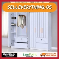 (SHOCKING SALE) 3 Door Wardrobe / Almari Baju 3 Pintu / Almari Pakaian / Almari Murah / Wardrobe / P