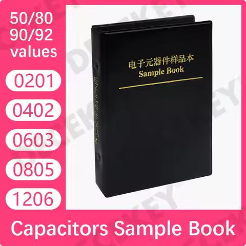 0201 0402 0603 0805 0402 SMD Chip capacitor kit capacitor sample book 38~92Value 950PCS~4600PCS 10uf