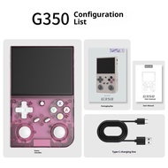 G350 3.5" Retro Handheld - Open Source, Dual Joysticks, WiFi, Portable Arcade Gaming Device