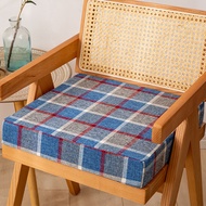 35d thick high-density sponge cushion linen sofa cushion bay window cushion chair cushion