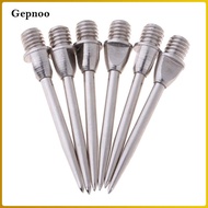 Gepnoo Lots 6 Sturdy Darts Steel Points Tip Standard 2BA Thread Conversion Point
