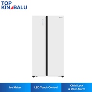 [SABAH ONLY] HISENSE 620L RS688N4AWU SIDE BY SIDE INVERTER FRIDGE