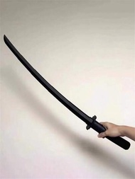 1支可收納的武士刀,夜間可以變身為發光的長劍,適用於萬聖節角色扮演道具、減壓玩具、球館服裝、節日秀玩具、電影展示裝飾