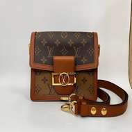 LV 雙色原花Mini Dauphine肩斜背包