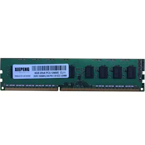 Server RAM DDR3 4GB 1600MHz 8GB 2Rx8 PC3-12800E Memory 8G 1600 DDR3 ECC PC3 12800 unbuffered SDRAM