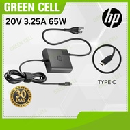 HP 65W USB-C Power Adapter For Elite X2 1012 G2 HP Elitebook x360 1030 G2 Type C Laptop Charger
