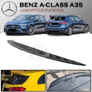 MERCEDES BENZ A-CLASS W177 A35 HATCHBACK 2020 AMG STYLE REAR TRUNK SPOILER DUCKTAIL CAR BODYKIT A160