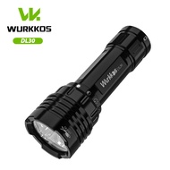 Wurkkos DL30 3600lm Magnetic ring LH351D emitter 21700 90CRI Temperature control Diving Flashlight
