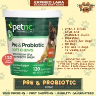 Petnc Pre &amp; Probiotic Digestion Support for Dogs 230 Softchews Probiotic Dog