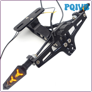 กรอบทะเบียนติดตั้งด้านหลังซองเก็บใบขับขี่มอเตอร์ไซค์ PQIVB สำหรับ Triumph Trident 660 Kawasaki Z900 