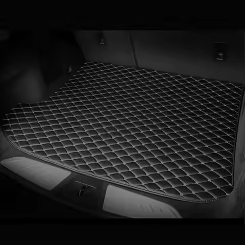 7 Seats Durable Custom Colorful Leather Car Trunk Mat For BMW 2 Series F46 Gran Tourer Auto Carpet A
