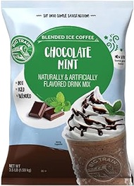 Big Train Blended Ice Coffee, Chocolate Mint, 3.5 Pound, Powdered Instant Coffee Drink Mix, Serve Hot or Cold, Makes Blended Frappe Drinks