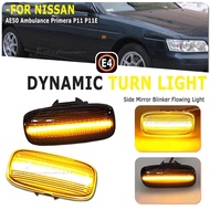 For Nissan AE50 ambulance AWC34 STAGEA FGY33 CIMA P11 P11E R11 Presea Led Dynamic Side Marker Turn S