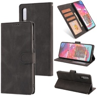 Cho Samsung Galaxy A10 A20 A30 a30s A50 a50s A70 a70s vỏ điện thoại vỏ lật Ví bằng da Ốp điện thoại