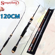 Sougayilang Fiber Carbon 2 Part Shrimp Fishing Rod (1.2M/3.9ft/12-25Lb)