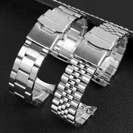 Solid Stainless Steel Watch Strap Band Male Bracelet 20mm 22mm For SKX007/009 SKX173/175/A35