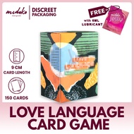 Midoko Love Languuage Card Game - 150 Conversation Starter Questions for Couples