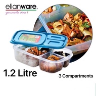ELIANWARE Lunch Box Food Container 247/Kid Lunch Box/3 Compartment/Microwavable/Food Keeper/Tupperwa