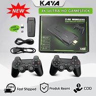 Portable M8 M15 Retro Emulator Game Stick 4K HDMI 2.4G Dual Wireless Controller Home TV GamingPortab