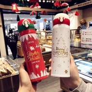 New Style Christmas Thermos Cup 304 Cartoon Cute High-value Christmas Gift Box New Year Gift Childre