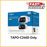7Star 100% Original TP-Link Tapo C246D HybridCam DuoCam 2K 3MP 360° Auto Tracking Smart Nigh Vision 