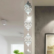 10Pcs Acrylic Mirrors Decorative Wall Stickers Home Decor Living Room Mirror Wall Sticker