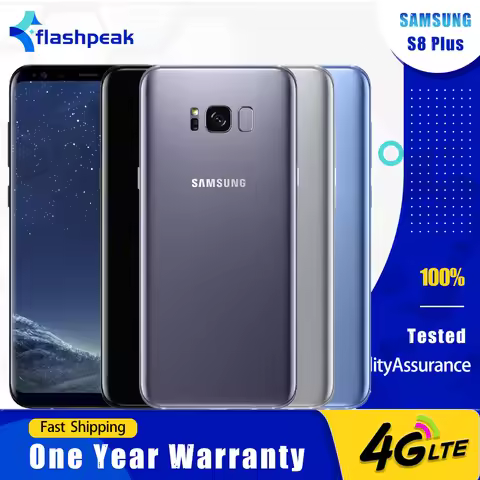 Orginal Samsung Galaxy S8+ S8 Plus G955U G955F 4G LTE Mobile Phone 6.2'' 4GB+64GB NFC 12MP+8MP+2MP O