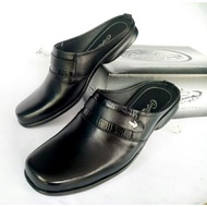 Men's Genuine Leather Slides