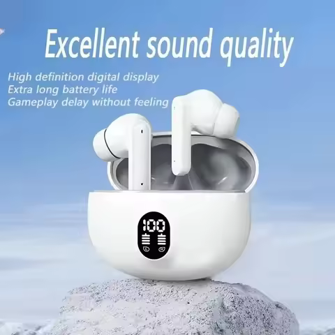 Lenovo Original True Bluetooth Earphone HIFI Stereo Sound Wireless Bluetooth Headphones ENC-Calling 