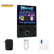 MINI40 Retro Game Console 4.0 Inch IPS HD Screen 18000+ Games 30+ Emulators Open Source Linux System