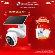 Camera An Ninh Wi-Fi Ngoài Trời 4K TP-Link Tapo C660 KIT | PIN Năng Lượng Mặt Trời AI Theo Dõi Quay 