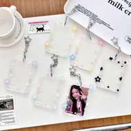 Acrylic Star Cards Holder - 3 Inch Polaroid Photo Holder for Small Cards