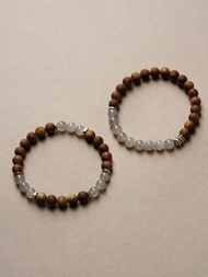 未時VISHI天然沉香養殖鶯歌綠奇楠沉香煙紫和田玉手串材料女中式