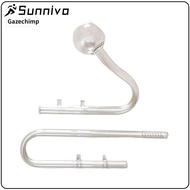 Tank Skimmer Glass Lily Pipe Inflow/outflow Accessories with Suction Cup Water Tank Aquarium Water T