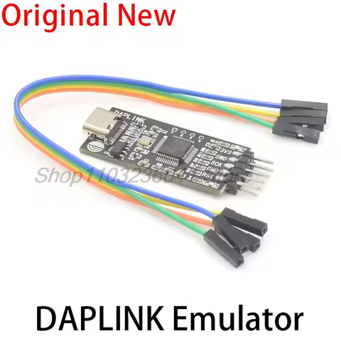 DAPLINK ARM Simulator STM32 Downloader Programmer SWD/USB Driver-Free TYPE-C Emulator Replaces JLINK