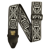 ERNIE BALL ERNIE BALL 5345 Guitar Strap JACQUARD BLACK HEART