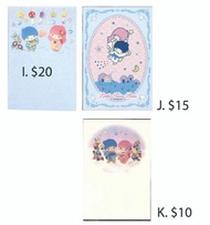 Sanrio Little Twin Stars_Postcard_C