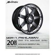 MONSTERIMS MOR-07 PAHLAWAN 18X9.5 6X139.7 ET0 CB 108