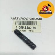 BOLT M8 X 40 BAUT 12 TANEM M8 X 40 BAUT KNALPOT BAUT GEAR ORIGINAL