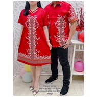 Baju Couple Pesta | Batik Couple | Baju Couple Imlek Katun Stretch