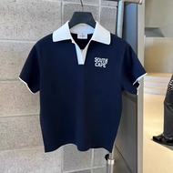 NEW imported SOUTHCAPE Golf Clothing Ladies 25 Spring Korean Leisure Sports Polo Top Versatile Simpl