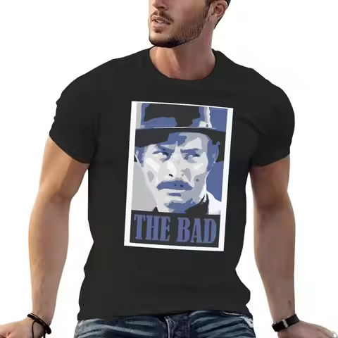 Lee Van Cleef THE BAD , lee van cleef T-Shirt essential t shirt vintage t shirts plain vintage graph