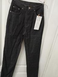 （良品衣店）BIG TRAIN 皮標 高腰設計   貨號：23114-58台灣製單寧色美式牛仔長L號褲