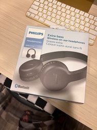 Philips 飛利浦 TAH1205BK/00 藍牙無線耳罩式耳機(平折收納/藍牙5.1/內置麥克風)