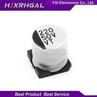10pcs Electrolytic Capacitor 50V220UF 10*10.5mm SMD aluminum electrolytic Capacitor 220uf 50v