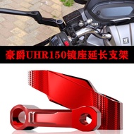 fr150 Uhr150 Rearview Mirror With Raised External Bracket Motorcycle M8 Screw Modifiion Accessories