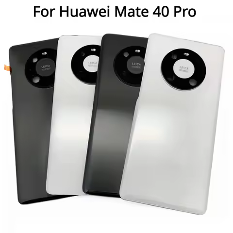 For Huawei Mate 40 Pro / Mate 40 Back Glass Battery Cover Rear Door Housing Case Back Cover Replacem