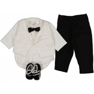 Tuxedo Party Baby Boy Set (0-6 months) (4 items)